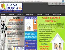 Tablet Screenshot of casaromaimmobiliare.com